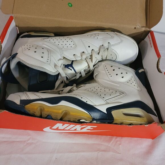 Nike Air Jordan 6 Retro Midnight Navy Mns #CT8529-141  Sz 11.5 Not Orig Nike Box main image 4
